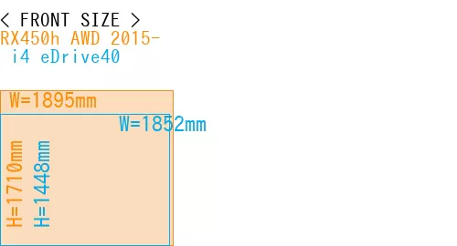 #RX450h AWD 2015- +  i4 eDrive40